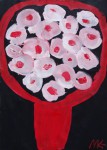 Rosebush, 2013, acrylic/paper on canvas, 86x61cm