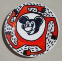 Mickey, 2002, ceramics, marker