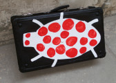 Fast And Slow, 2010, suitcase painted with enamel