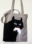 Sopper-bag Cat & Rat, 2014, silk-screen print